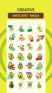 avacado emoji stickers iphone images 4