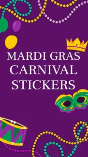 mardi gras carnival stickers iphone images 1