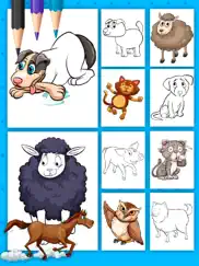 farm animals coloring pages ipad images 3