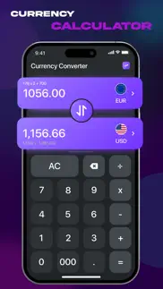 real-time currency converter iPhone Captures Décran 3