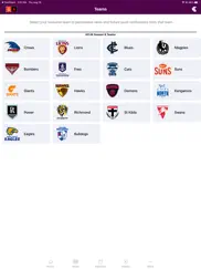 aflw official app ipad images 3