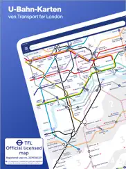 tube map - london underground ipad bildschirmfoto 1