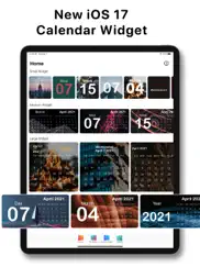 calendar widget - date widgets ipad images 3