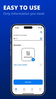 fax app - send documents easy iphone images 3