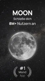 moon - current moon phase iphone bildschirmfoto 1