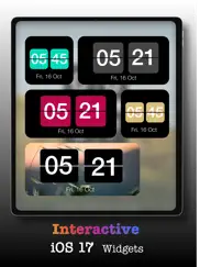 flip clock - digital clock ipad images 1