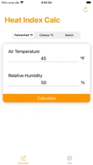 heat index calculator - calc iphone images 1