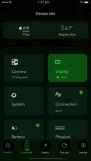 system activity monitors iPhone Captures Décran 3
