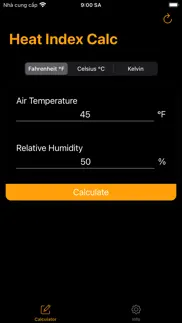 heat index calculator - calc iphone images 3