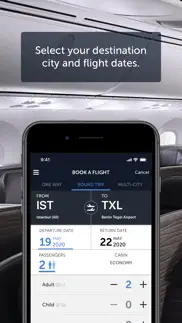 turkish airlines: book flights iphone images 1