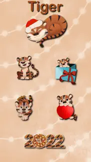 tiger. Стикеры с тиграми айфон картинки 1