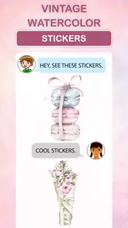 vintage watercolor stickers iphone images 2