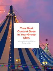 circus - live group chat ipad resimleri 3