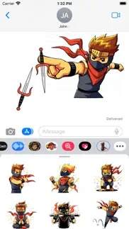 assassin ninja stickers iphone images 3