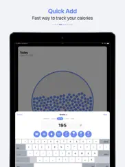 calory: compteur calories iPad Captures Décran 4