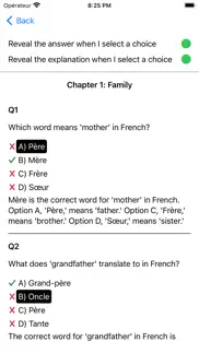 french vocabulary exam iphone resimleri 3