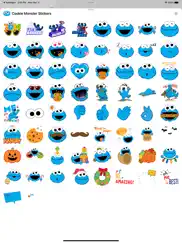 cookie monster stickers ipad images 1