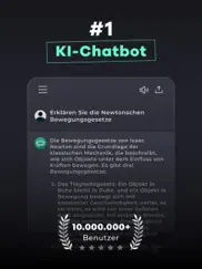 genie - ai chatbot deutsch ipad bildschirmfoto 1