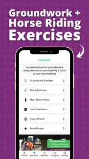 horse riding tracker rideable iphone images 2