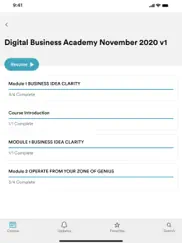 digital business academy iPad Captures Décran 4