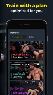 workout planner & gym tracker iphone images 2