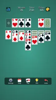 new classic solitaire klondike iphone images 2