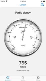 barometer - air pressure iphone resimleri 2