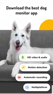barkio: dog monitor & pet cam iphone images 1