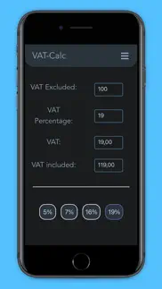 vat calcuator - vat iphone images 1