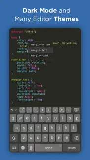 textastic code editor iphone resimleri 2
