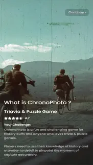 chronophoto trivia puzzle quiz iphone capturas de pantalla 1