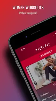 tiffyfit - women fitness app iPhone Captures Décran 1