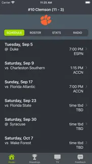 clemson football schedules iphone images 1