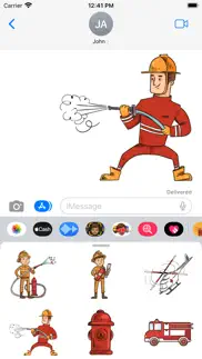 hero firefighter stickers iphone images 1