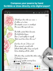 poetry writing ipad images 2