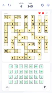 math puzzle games - cross math айфон картинки 1
