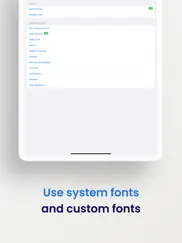 custom text fonts extension ipad images 4