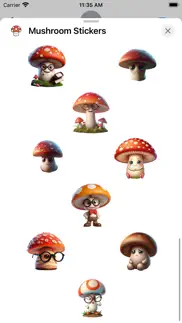 mushroom stickers iphone images 1