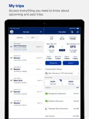 jetblue - book & manage trips ipad images 4