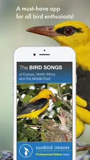 bird songs europe north africa iPhone Captures Décran 1
