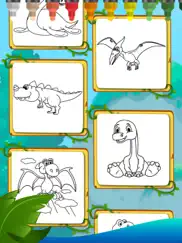 dinosaurs coloring book game ipad images 1
