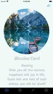 thank you, blessing card iphone images 1