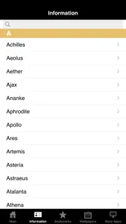 greek gods pocket reference iphone capturas de pantalla 3