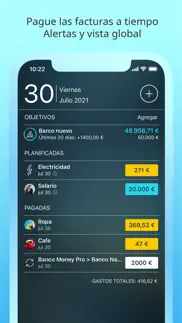 money pro: finanzas personales iphone capturas de pantalla 3