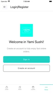 yami sushi iPhone Captures Décran 4