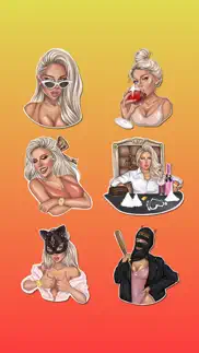 beautiful blond stickers iphone images 2