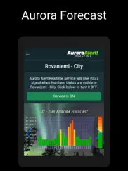 aurora alert realtime iPad Captures Décran 2