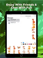 fox sticker emojis ipad images 3