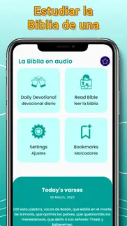 la biblia en audio iPhone Captures Décran 2