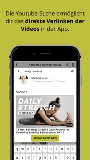 video-fitness-planner light iphone images 4
